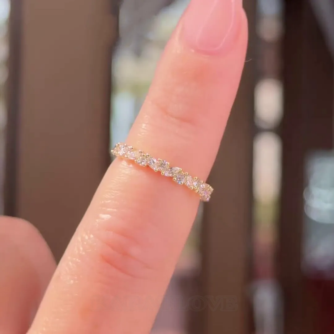 Pear Cut Diamond White Sterling Silver Yellow Gold Halo Bridal Sets