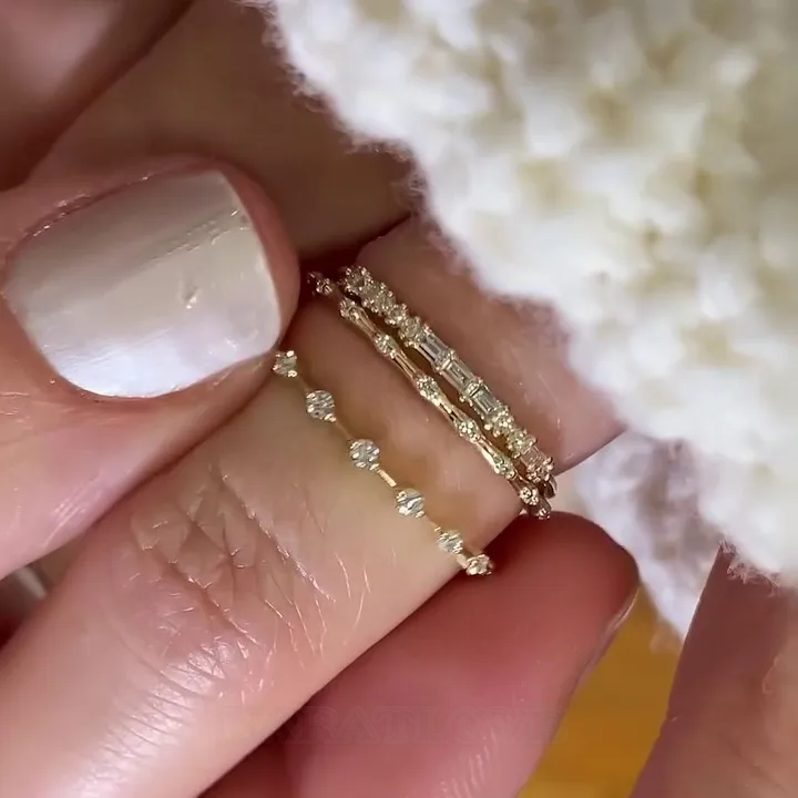 Diamond White Sterling Silver Yellow Gold 4-Piece Bridal Sets