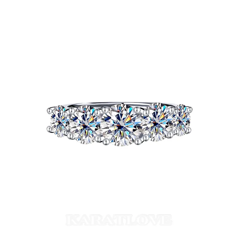 Round Cut Moissanite Diamond White 925 Sterling Silver Art Deco Engagement Ring Round Cut Moissanite Diamond White 925 Sterling Silver Art Deco Engagement Ring