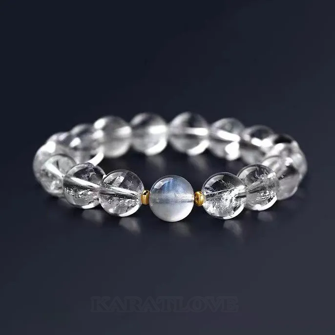 Crystal Quartz 6.5 Inches Bracelet Crystal Quartz 6.5 Inches Bracelet