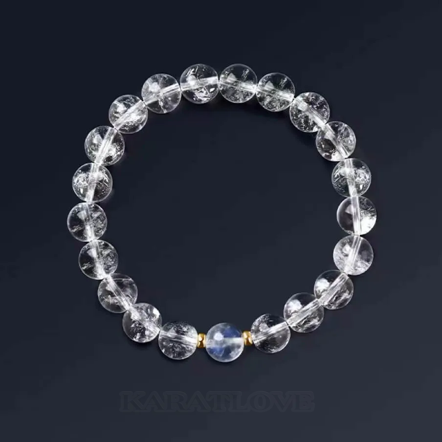 Crystal Quartz 6.5 Inches Bracelet