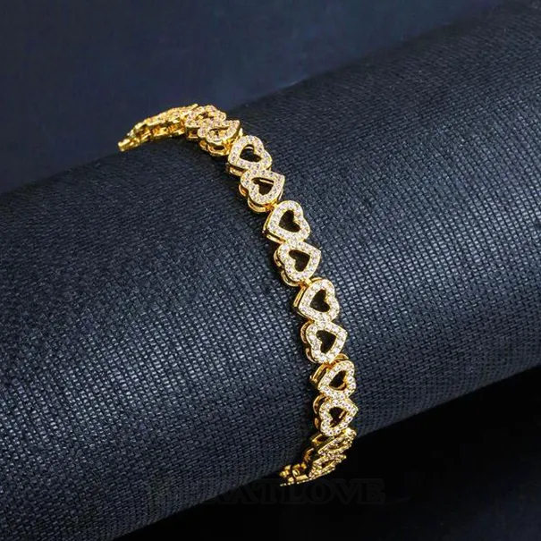 Heart Design Cute 7 Inches Bracelet