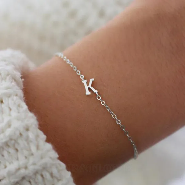 Fashion Letter Detail 8 Inches Charm Bracelet