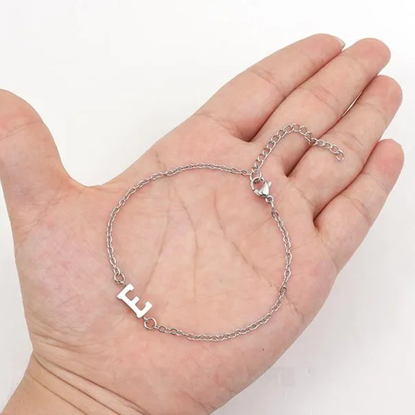 Fashion Letter Detail 8 Inches Charm Bracelet
