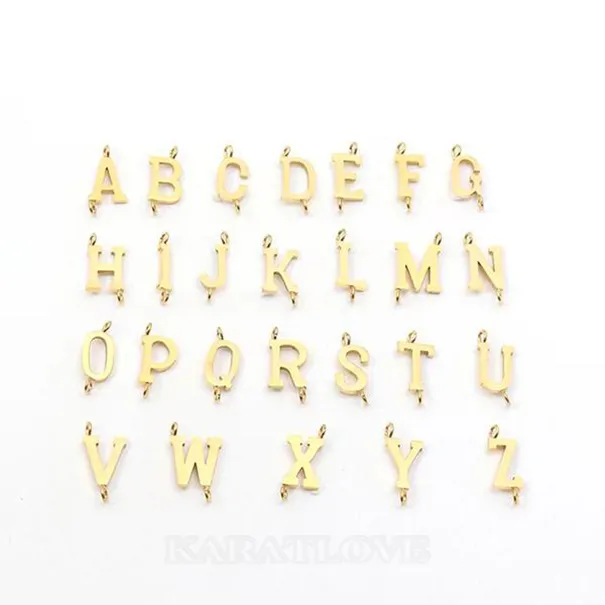 Fashion Letter Detail 8 Inches Charm Bracelet