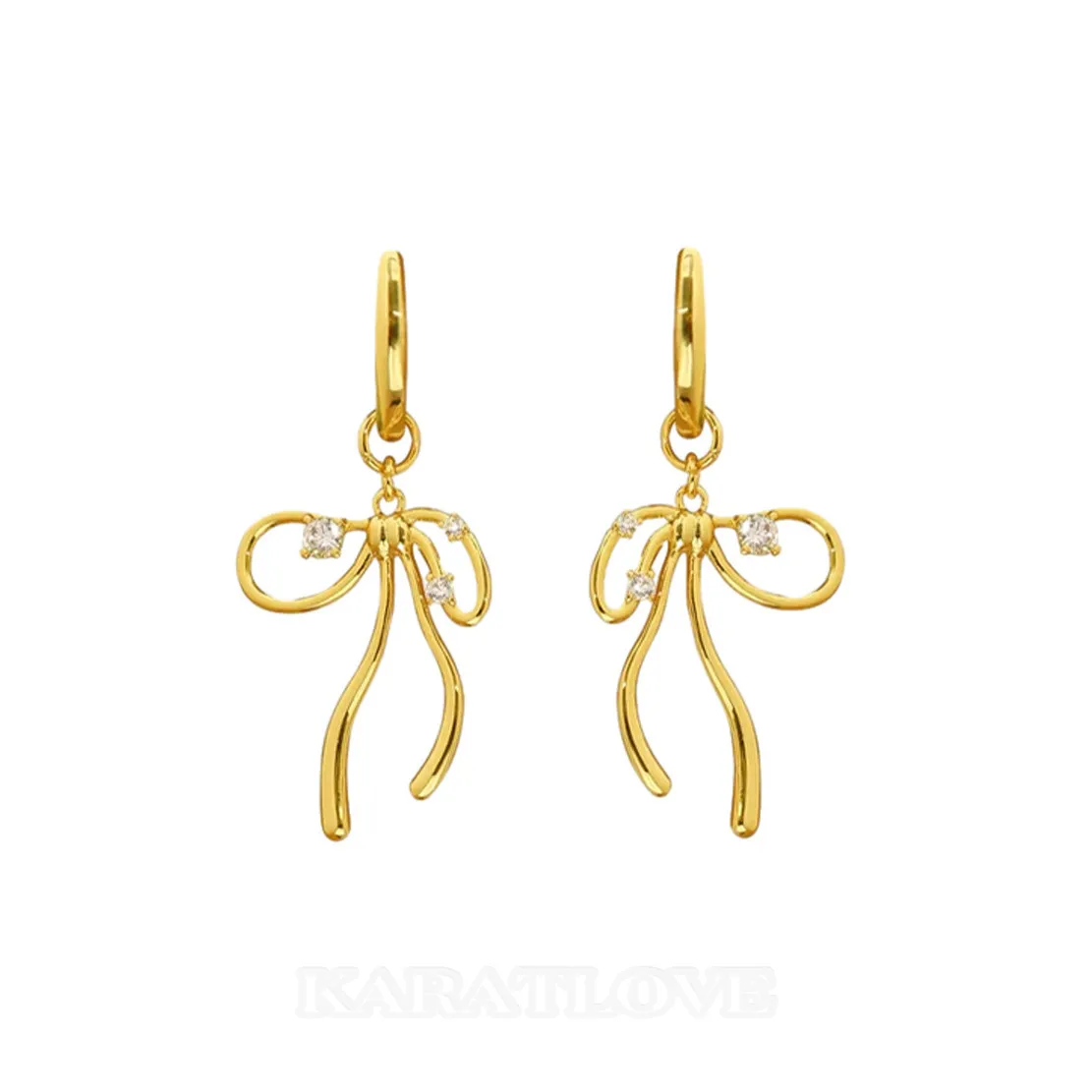 18K Gold Plated Drop Earrings 18K Gold Plated Drop Earrings