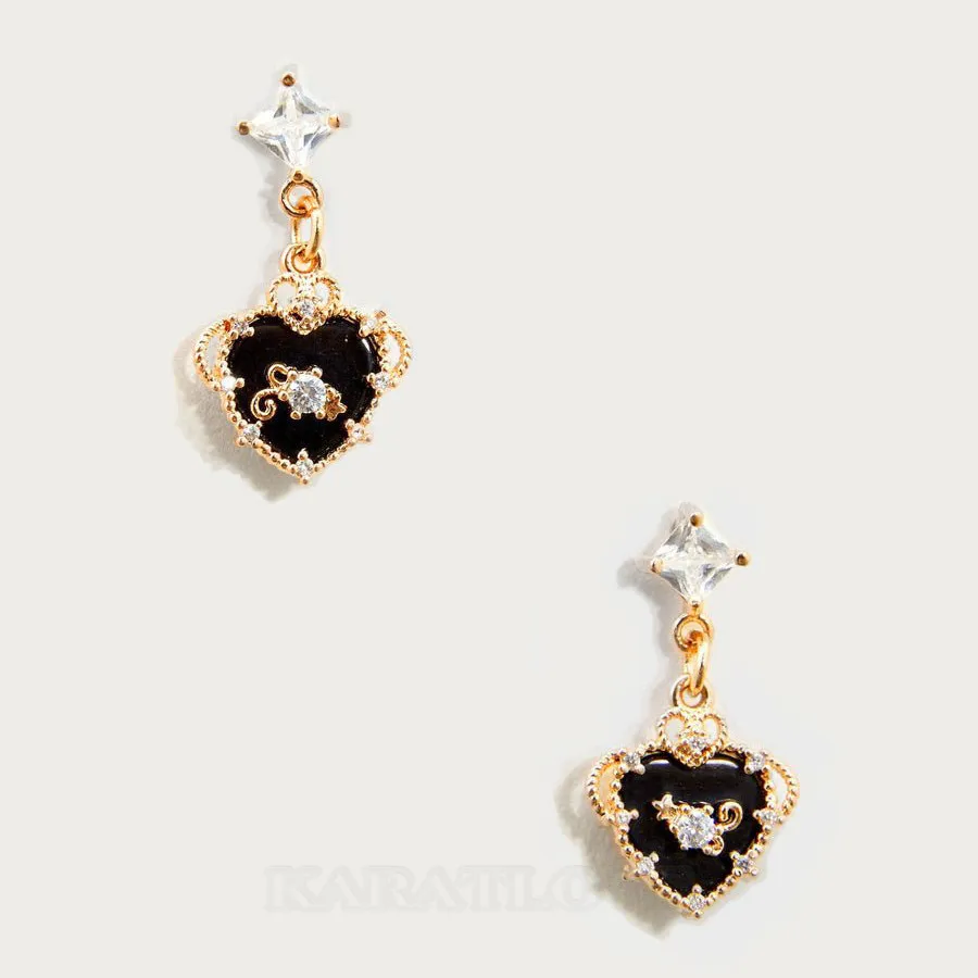 18K Gold Plated 925 Sterling Silver Needle Drop Earrings