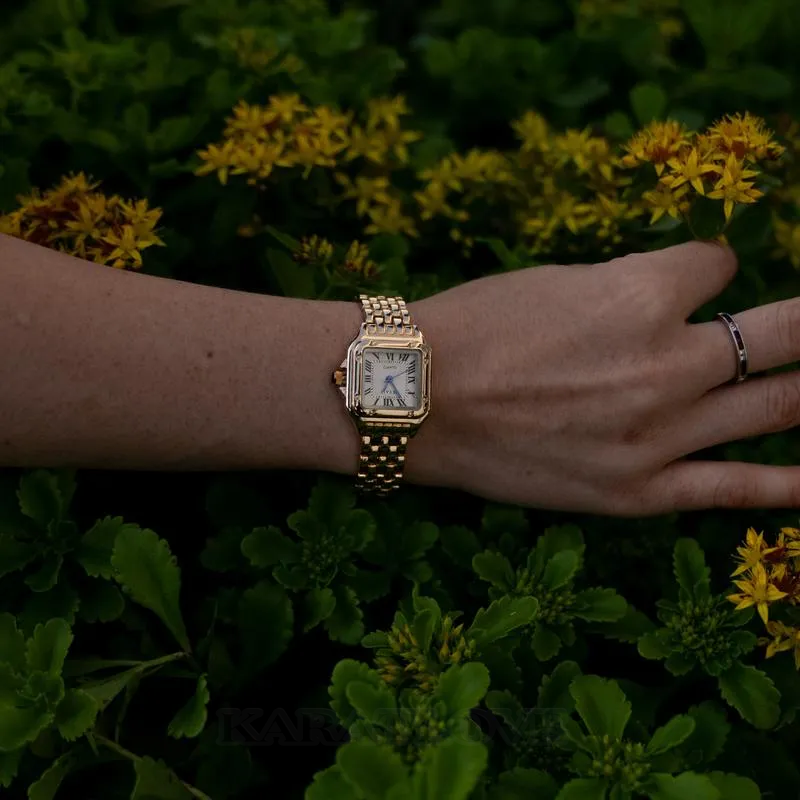 Womens Square Fashion Quartz Movement Watch