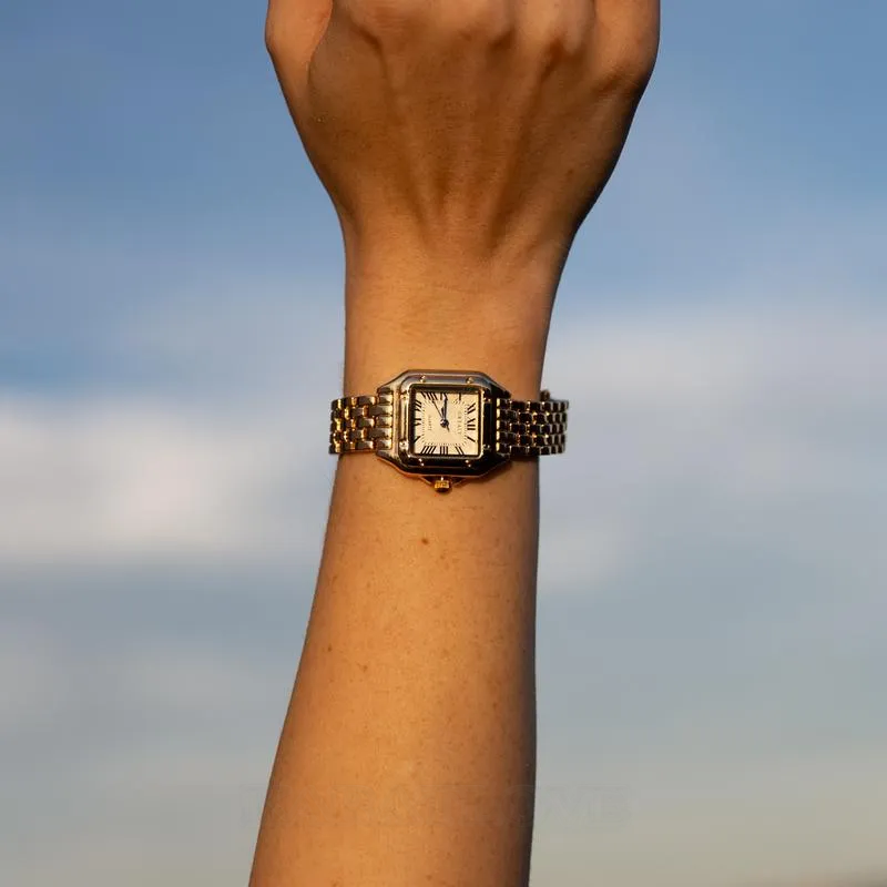 Womens Square Fashion Quartz Movement Watch