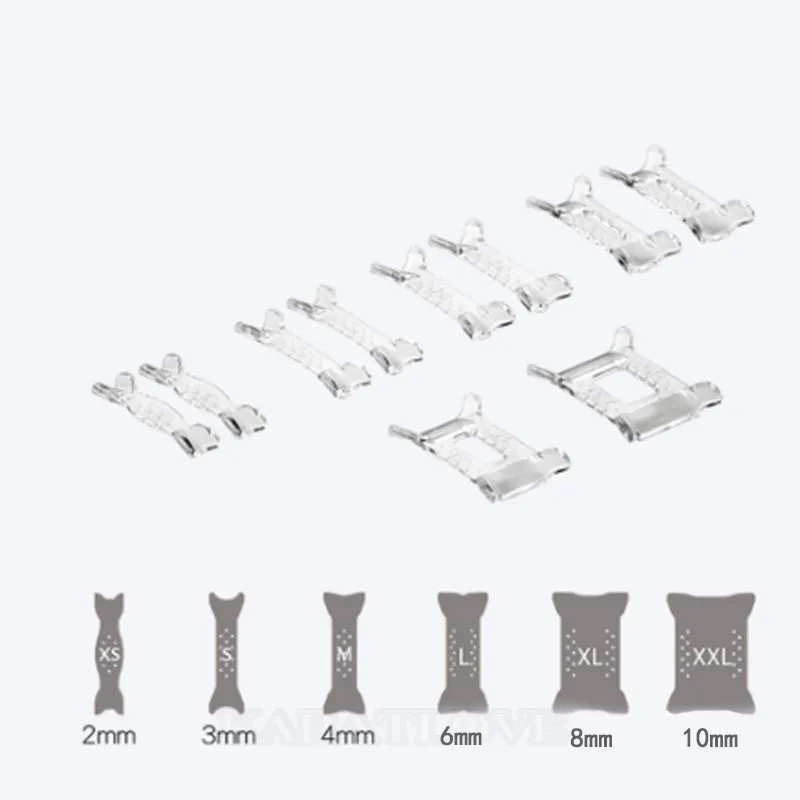 10pcs Resin Invisible Ring Size Adjuster for Loose Ring
