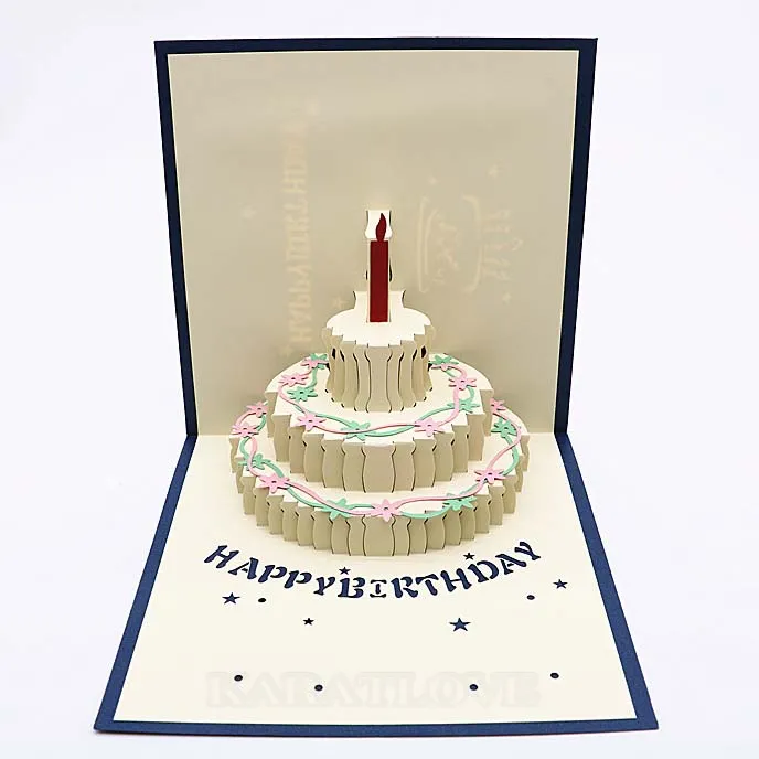 Happy Birthday Festival Greeting Card
