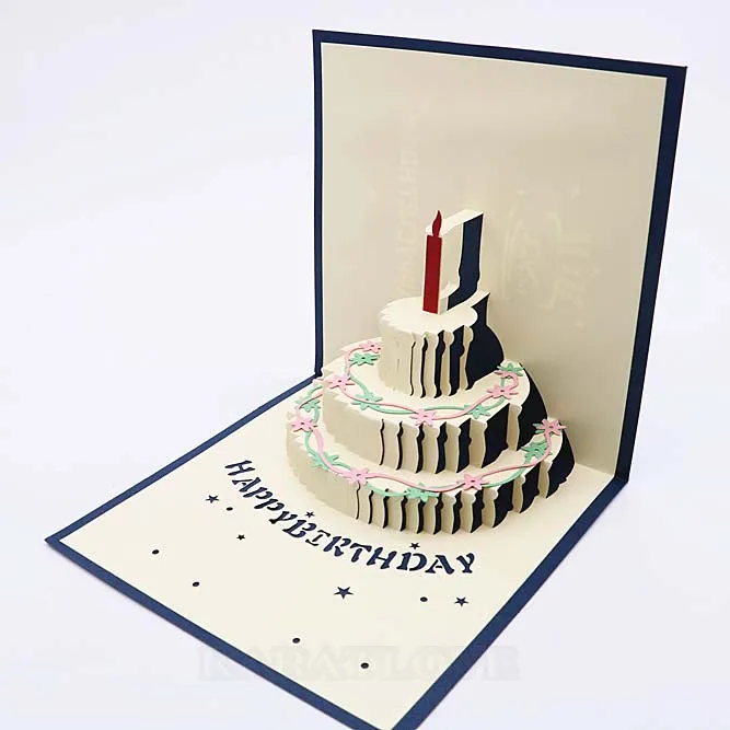 Happy Birthday Festival Greeting Card