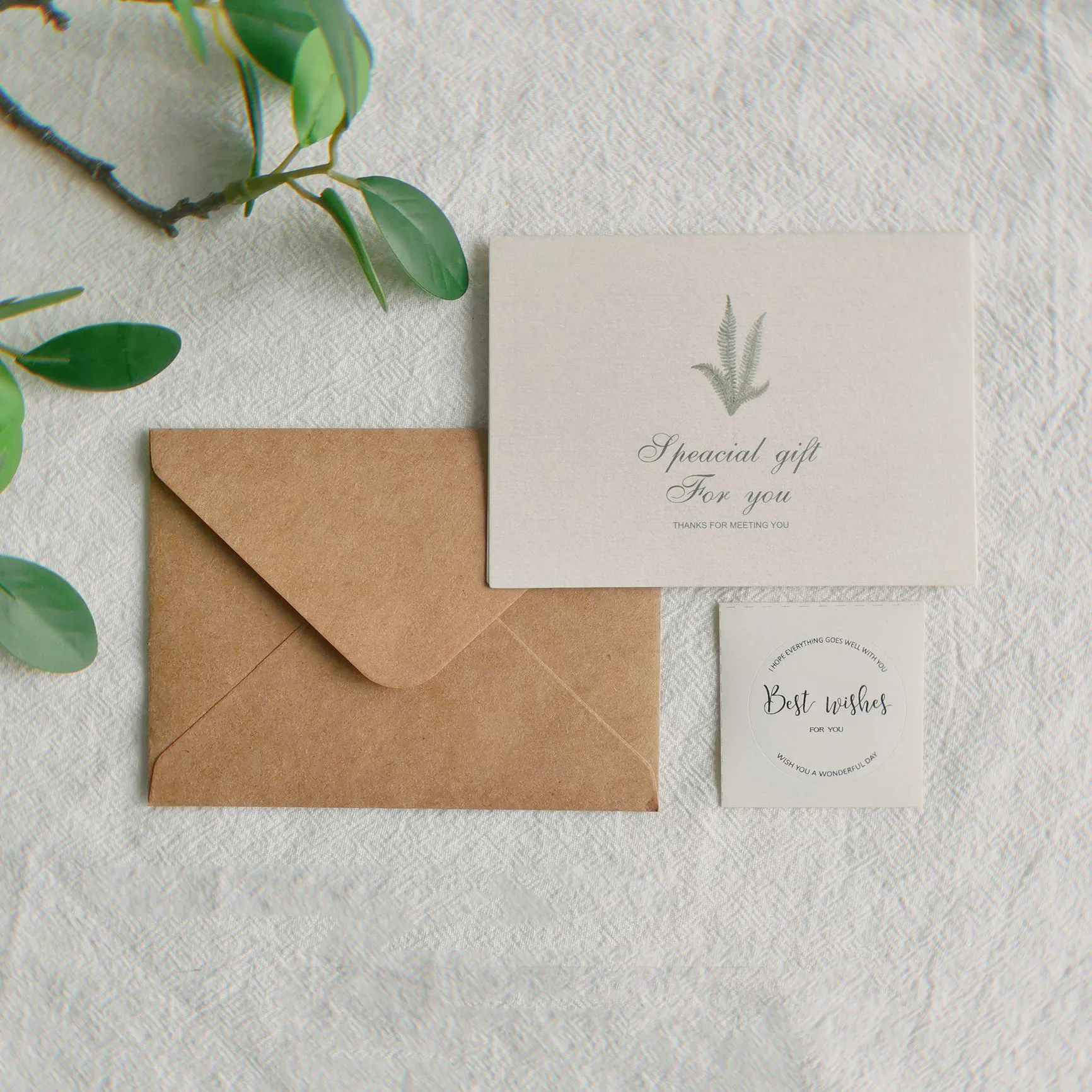 Special Gift for You Festival Greeting Card Special Gift for You Festival Greeting Card