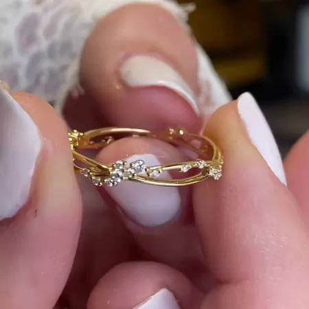 Round Cut Diamond White 925...