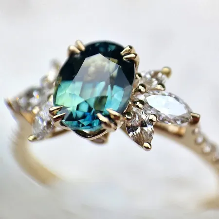 Oval Cut Emerald Sterling...