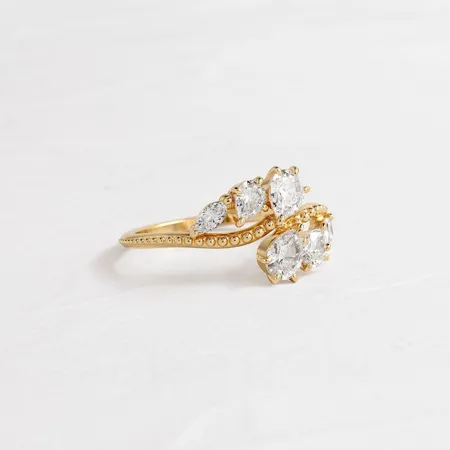 Pear Cut Diamond White...