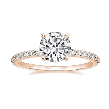 Round Cut Diamond White...