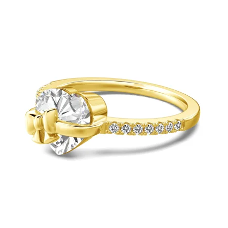 Heart Cut Diamond White...