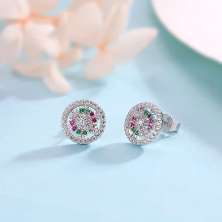 Round Cut Diamond White...