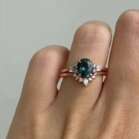 Oval Cut 925 Sterling...