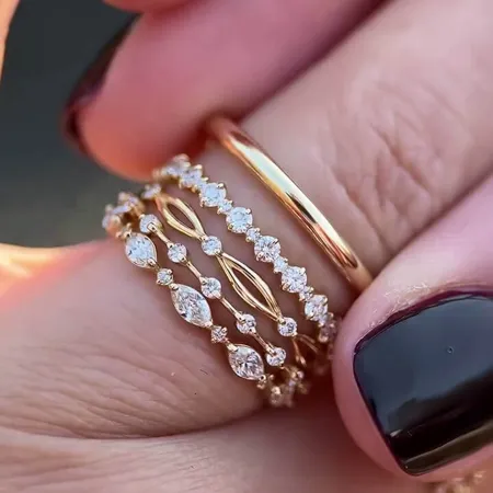 Diamond White Sterling...