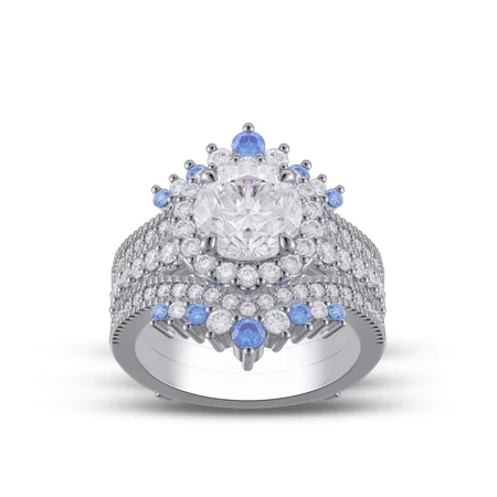 Round Cut Diamond White...