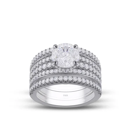 Round Cut Diamond White...