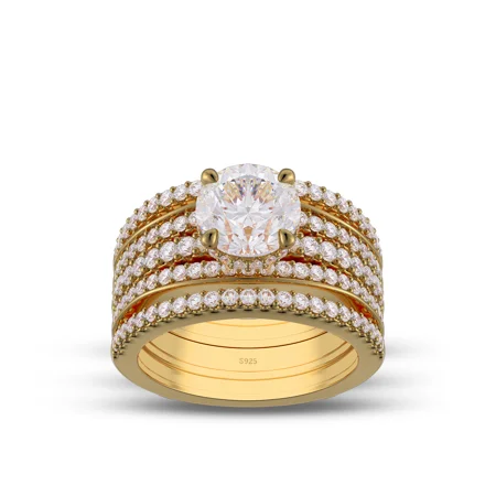 Round Cut Diamond White...