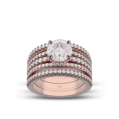 Round Cut Diamond White...