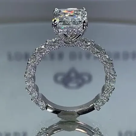 Diamond White Radiant Cut...