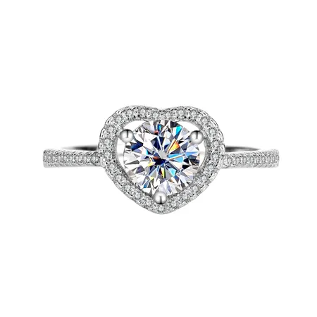 Round Cut Moissanite...