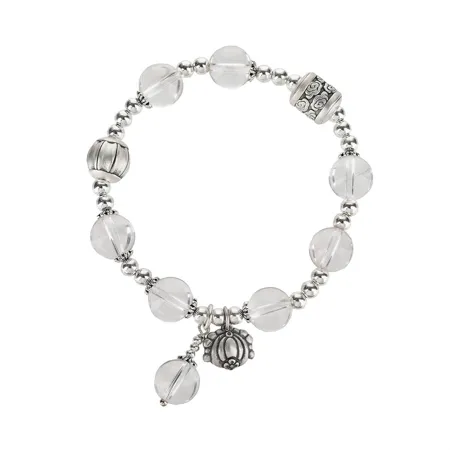 Crystal Quartz 925 Sterling...