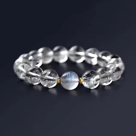 Crystal Quartz 6.5 Inches Bracelet