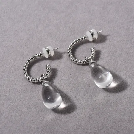 925 Sterling Silver Crystal...