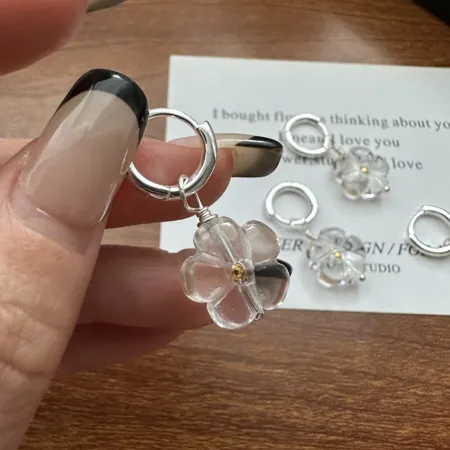 925 Sterling Silver Crystal...