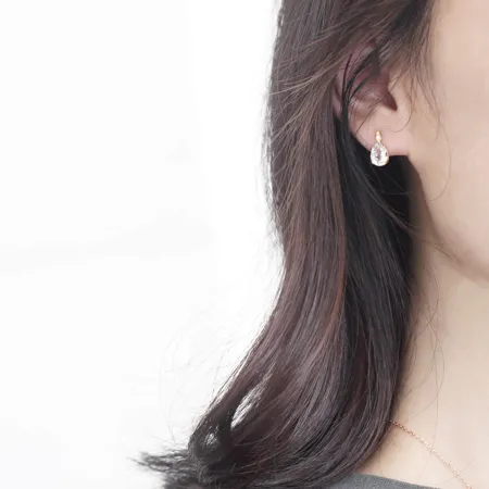 Pear 925 Sterling Silver...