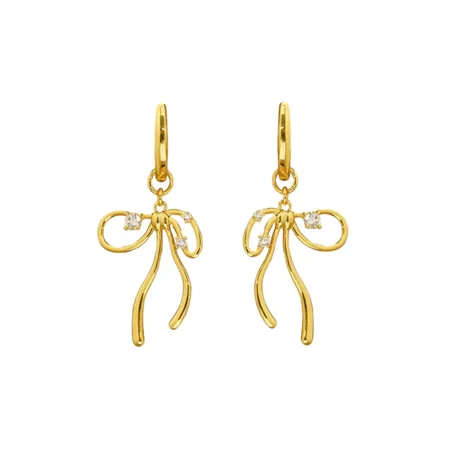 18K Gold Plated Drop Earrings