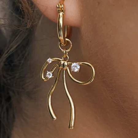 18K Gold Plated Drop Earrings