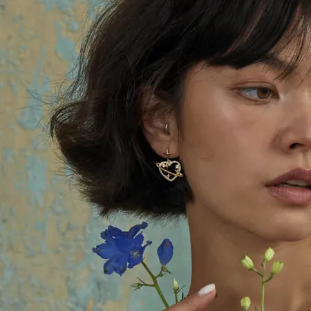 18K Gold Plated Celestial...