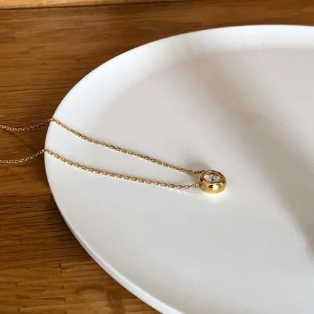 Round Diamond White 925...