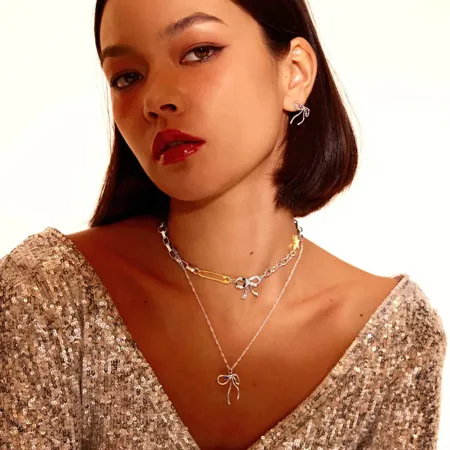 Platinum Plated Necklace