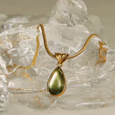 18K Gold Plated Waterdrop Necklace