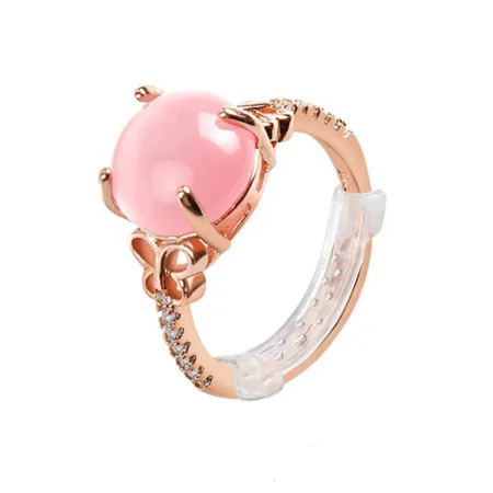 10pcs Resin Invisible Ring Size Adjuster for Loose Ring