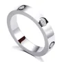 Round Cut Diamond White Sterling Silver Promise Ring Wedding Band
