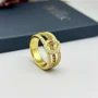 Round Cut Chocolate Sterling Silver Intertwined Knot Wedding Band