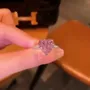 Heart Cut Fancy Pink Engagement Ring in 925 Sterling Silver