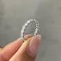 Oval Cut Diamond White Sterling Silver Hidden Halo Ring Set