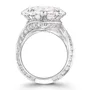 Diamond White Pear Cut Engagement Ring in 925 Sterling Silver