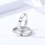 Sun and Moon Sterling Silver Couple Rings