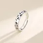 Love Sterling Silver Couple Rings